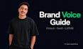 create a brand voice guide for your startup