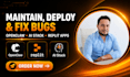 maintain, deploy, and fix bugs in your openclaw, ai stack, and replit apps