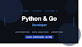 build python and go scripts to automate tasks and analyze data