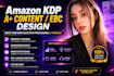 design professional amazon KDP a plu content ebc images