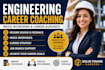 review your engineering resume and provide mock interview coaching