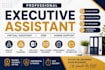 be your executive assistant virtual admin support