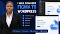 convert figma design to wordpress elementor website