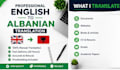 translate english to albanian