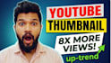 create professional youtube thumbnail for any niche