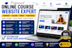 thinkific course website kajabi online course upload podia teachable website