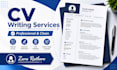 write and format a professional CV or resume for you