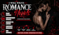 ghostwrite an addictive romance novel for you