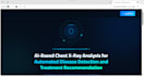 build an ai powered medical image analysis web application