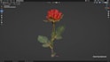 high quality vfx flower animations, cgi 3d plant design, 3d flower rendering