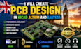 create pcb design in kicad altium and easyeda