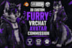 create or edit custom furry vrchat avatar for PC or quest oculus series