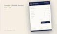 create a luxury editable invoice template in word and PDF