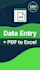do fast and accurate data entry, PDF to excel in 12 hours