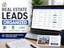 organize real estate leads in excel or CRM