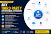 integrate any third party API into your application