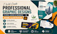 do professional graphic design, flyer and logo design