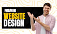 design framer website, framer website developer webflow website design