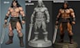 convert 2d to 3d model action figure anime figure 3d toy  stl model