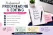 proofread and edit your text