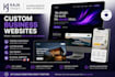create a modern responsive bilingual business website