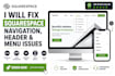 fix squarespace navigation, header, and menu issues