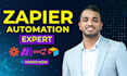 design automated business workflows using zapier and make