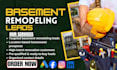 generate 600 qualified basement remodeling leads monthly using fb google ads