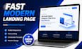 customize elementor theme for a fast responsive landing page