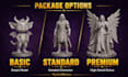 create custom 3d characters miniatures creatures and statues