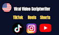 write shorts and tiktok video scripts