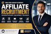build and manage your affiliate recruitment campaign