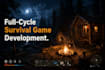 high quality 3d multiplayer survival game, horror game in unity or unreal engine