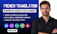 french website wordpress translation website using polylang wpml translatepress