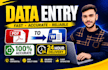 do accurate PDF to word data entry with 24h delivery