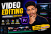 do professional video editing