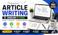write articles and blog posts in english and hindi
