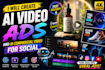 create ai video ads,  commercial ai video for ads in social media