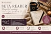 beta read your manuscript and provide honest feedback