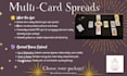 intuitively read a complex tarot card spread in 72 hours