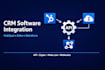 do CRM software integration with API, hubspot, zoho, and salesforce