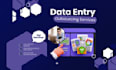 do data entry and data typing work for you