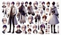 create my hero academia anime character sheet design