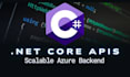 build backend apis in c sharp and azure