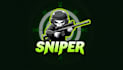 make eye catching sniper shooter logo only 12 hours