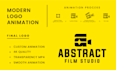 create a 2d logo animation for your brand