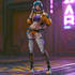 cyberpunk female character art
