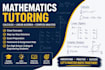 teach basic math, calculus, linear algebra and complex analysis