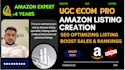 optimize your amazon product listing SEO and fix amazon listing issues