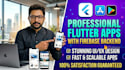 develop professional flutter apps with firebase backend